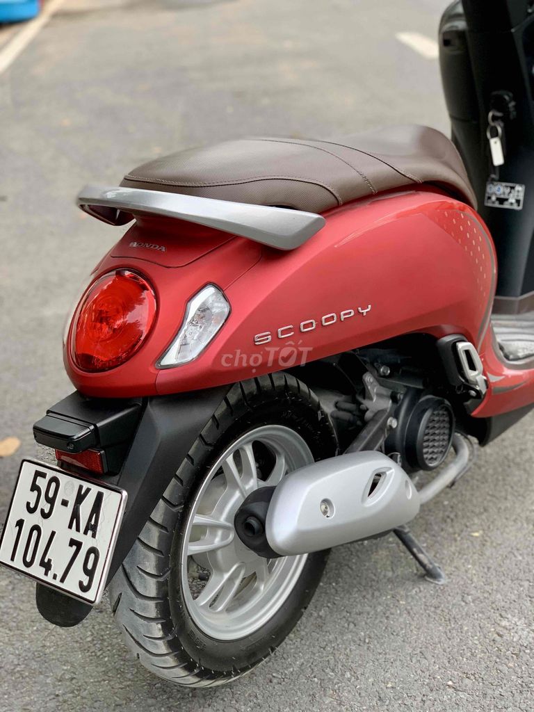 Honda Scoopy 2024 nhập Indo đỏ nhám chính chủ BSTP. Mua bán Xe máy tại Thành phố Thủ Đức Tp Hồ Chí Minh được đăng bởi Khương Phan hình 8