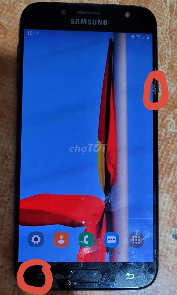 Samsung J7 Pro Đen🌹. Mua bán Điện thoại tại Quận 12 Tp Hồ Chí Minh được đăng bởi Bình AN Dây loa hình 1