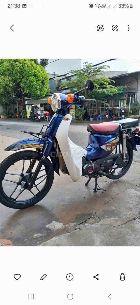 CUB 50cc cho học sinh. Mua bán Xe máy tại Quận Bình Tân Tp Hồ Chí Minh được đăng bởi Dung Lai hình 1