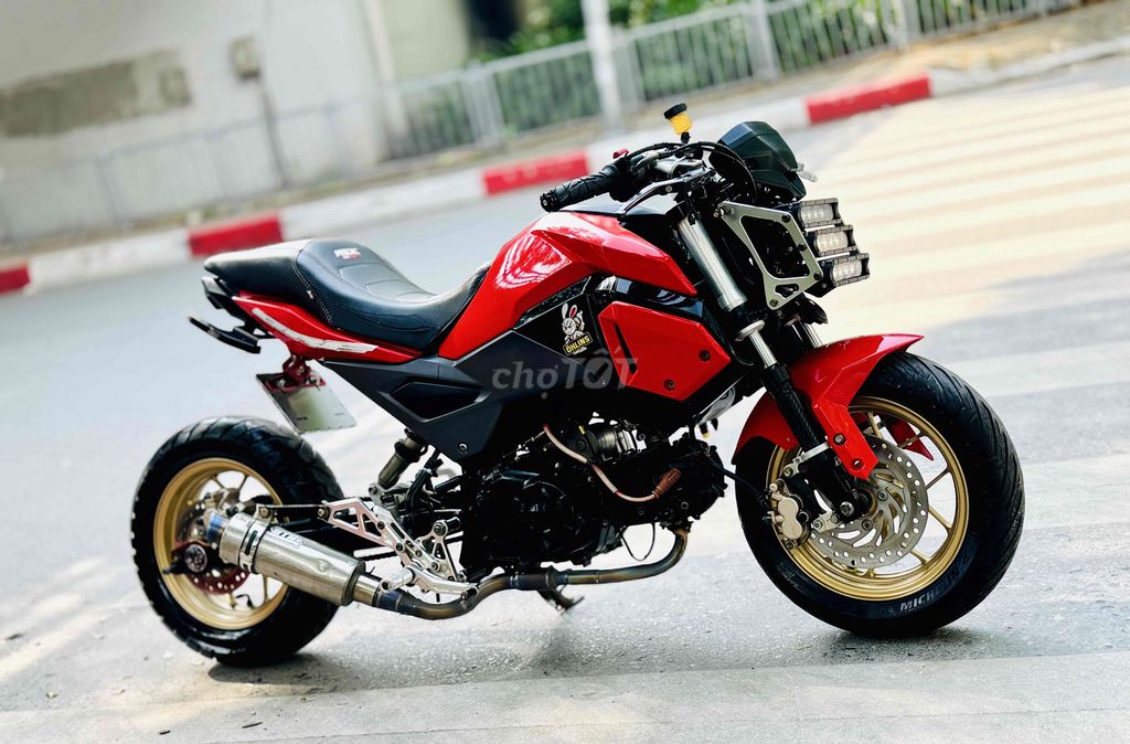 Honda MSX125 Xe đã độ hạ lùn và full đồ chơi