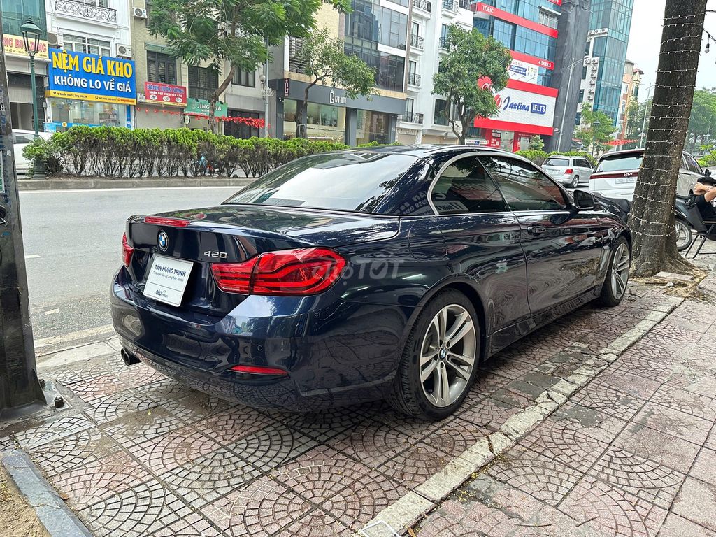BMW 420i 4V11 mui trần model 2019. Mua bán Ô tô tại Quận Long Biên Hà Nội được đăng bởi AUTO TÂN HƯNG THỊNH hình 6