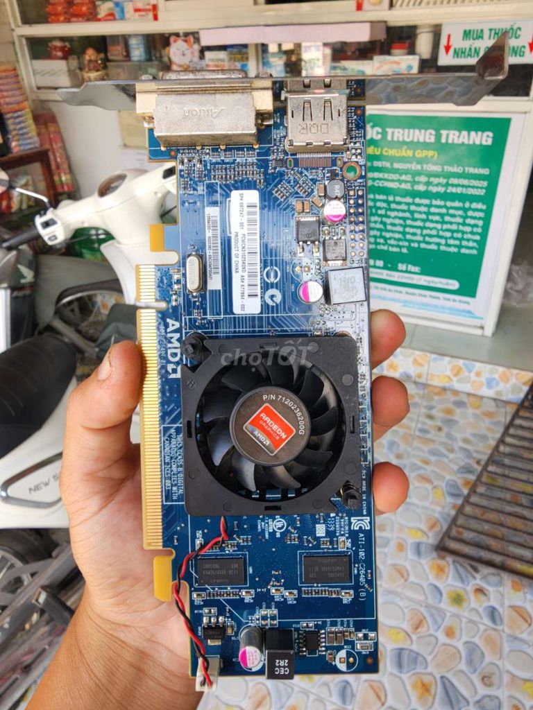 Card đồ họa AMD 7450 1GB Đẹp keng. Mua bán Linh kiện (RAM, Card...) tại Huyện Châu Thành An Giang được đăng bởi Trung Trang Hardwares hình 1