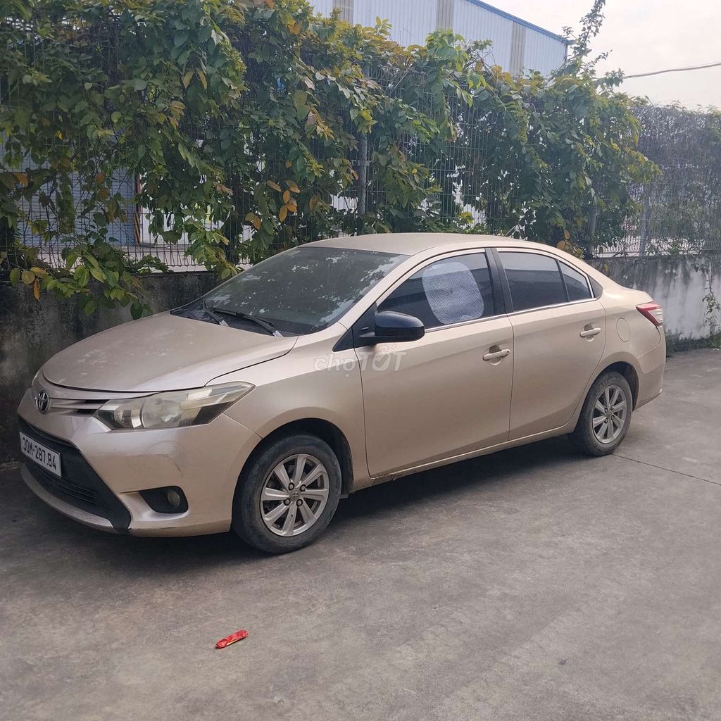 Toyota Vios 2015 Vàng cát. Mua bán Ô tô tại Quận Long Biên Hà Nội được đăng bởi tot giay hình 4