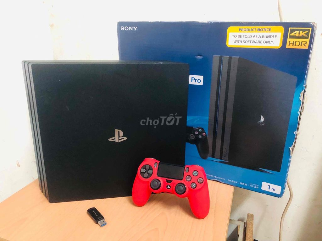 PS4 PRO 7218B 1TB FW 9.0 NHIỀU GAME