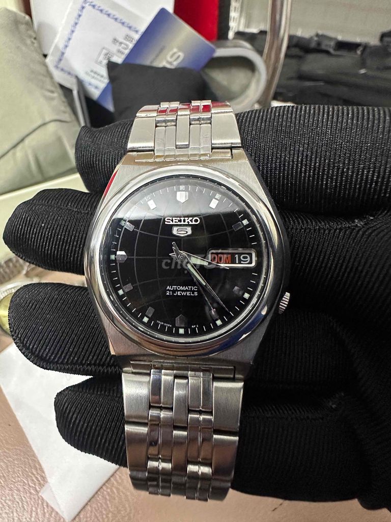Đồng hồ Seiko 5 Nam Thép Bạc. Mua bán Đồng hồ tại Quận Tân Phú Tp Hồ Chí Minh được đăng bởi Khánh Đăng hình 1