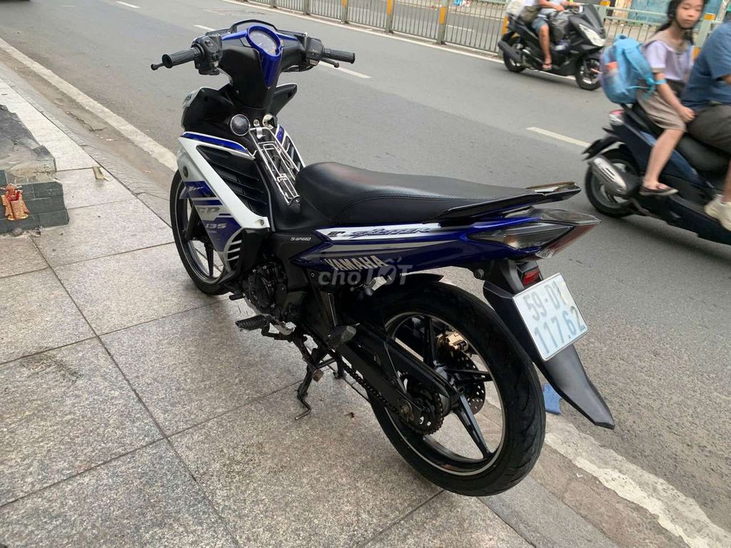 Yamaha Exciter 135 2014 Xanh trắng. Mua bán Xe máy tại Quận Tân Phú Tp Hồ Chí Minh được đăng bởi Tuanduy hình 4