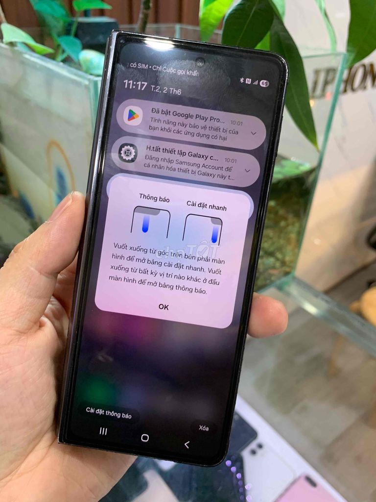 galaxy fold 5 cty ram 12/512g 2 sim zin áp. Mua bán Điện thoại tại Quận Lê Chân Hải Phòng được đăng bởi hoang anh hình 1