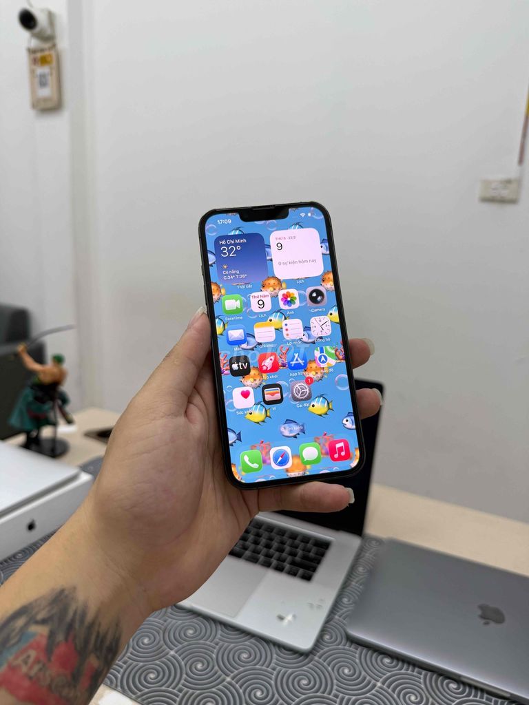 iPhone 13 Pro 128GB QTE 128G 99% Zin Nguyên Bản. Mua bán Điện thoại tại Quận Đống Đa Hà Nội được đăng bởi Hà Nội Mobile Bao Duyệt Nợ Xấu hình 1