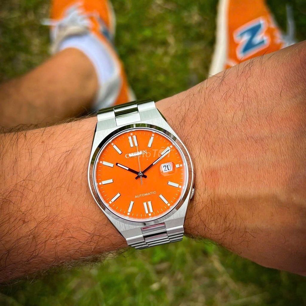 Citizen Automatic Tsuyosa Mechanical Orange