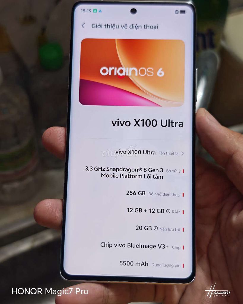 Vivo X100 Ultra 256GB Đã dùng. Mua bán Điện thoại tại Thị xã Bến Cát Bình Dương được đăng bởi caocao hình 1