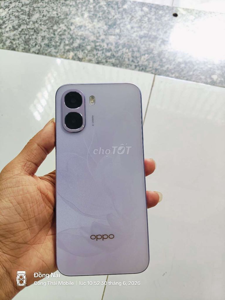 Oppo A6x 128GB Tím Đã sử dụng. Mua bán Điện thoại tại Huyện Vĩnh Cửu Đồng Nai được đăng bởi thái  hình 1