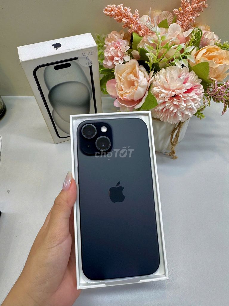 IPhone 15 Đen VN 128G Pin 98 BH 12/2026 Có Box. Mua bán Điện thoại tại Quận 1 Tp Hồ Chí Minh được đăng bởi Bùi Minh Trí hình 1