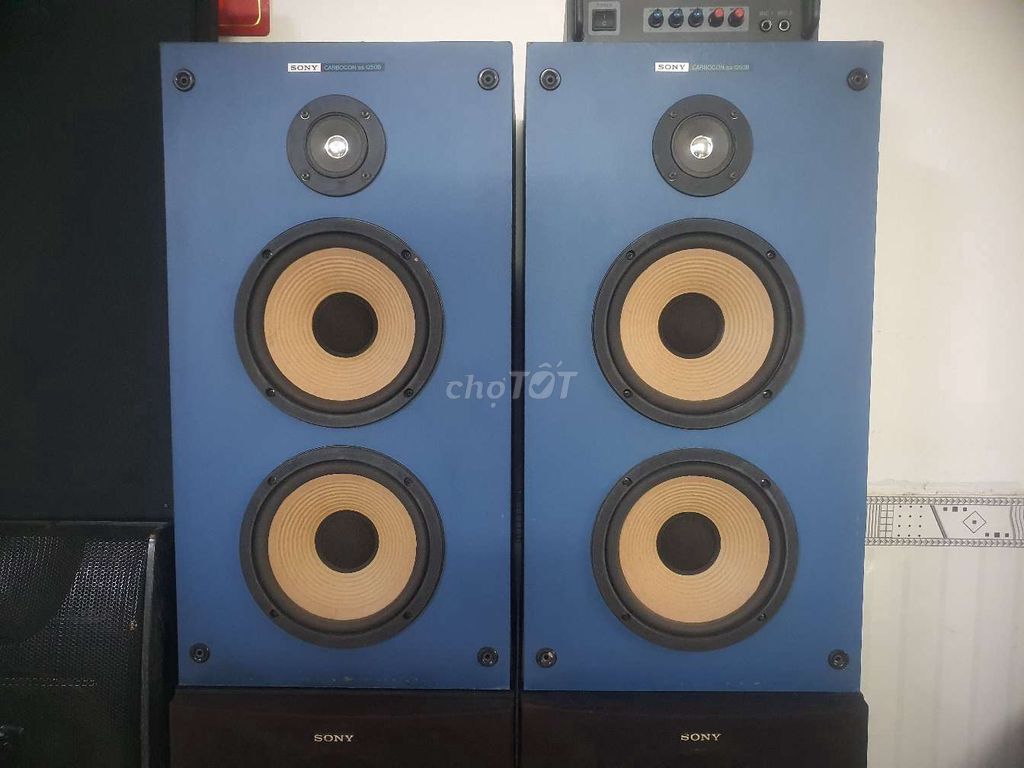 Loa Sony SS-1250B zin keng 2 bass 20cm 1 treble 10. Mua bán Tivi, Âm thanh tại Quận Gò Vấp Tp Hồ Chí Minh được đăng bởi Loa Amply hình 1