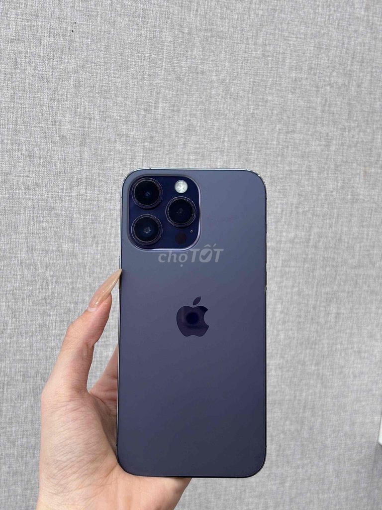 iPhone 14 Pro Max 1024GB(1T)Tím Pin 90 Qte mỹ 9928. Mua bán Điện thoại tại Quận Ninh Kiều Cần Thơ được đăng bởi Quý Mobile Cần thơ hình 1