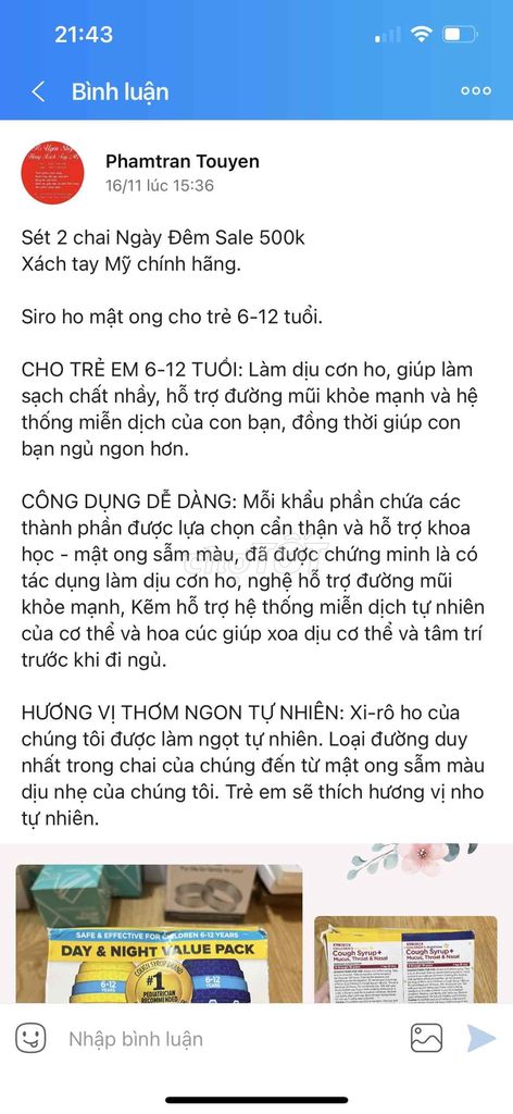 SR ho cho bé xách Tay Mỹ