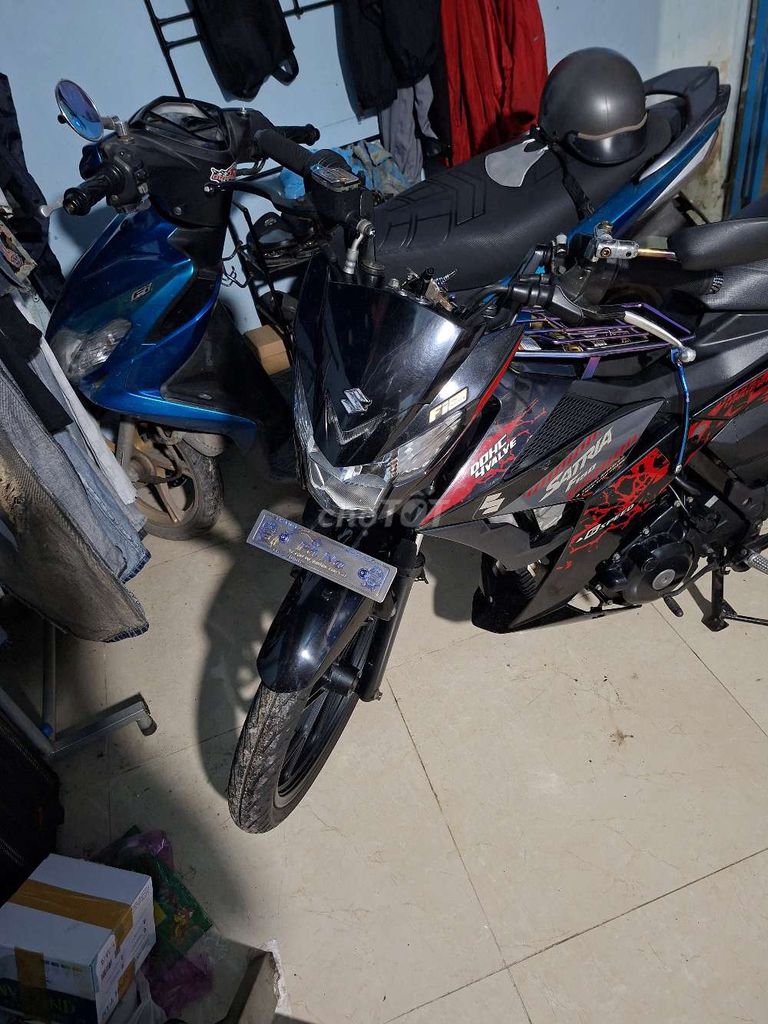 Xe satria 150 2020 màu đỏ đen. Mua bán Xe máy tại Huyện Bình Chánh Tp Hồ Chí Minh được đăng bởi Minh Chiến hình 2