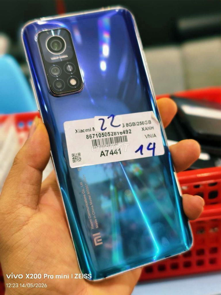 Xiaomi Mi 10T Pro 256GB zin đẹp keng xanh cũ. Mua bán Điện thoại tại Quận Tân Bình Tp Hồ Chí Minh được đăng bởi Táo Bán Lổ hình 1