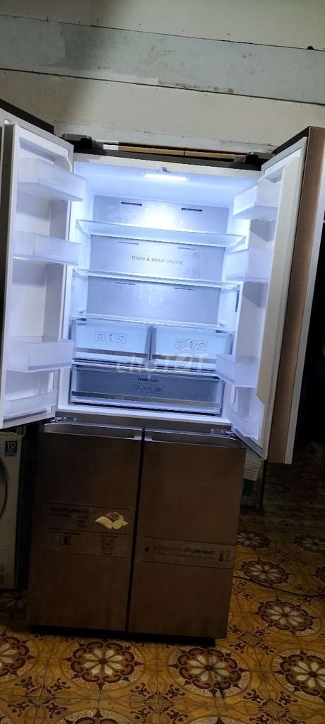 Tủ lạnh Samsung 518l lnvetter bốn cửa. Mua bán Tủ lạnh tại Quận 6 Tp Hồ Chí Minh được đăng bởi Thanh phong  hình 3