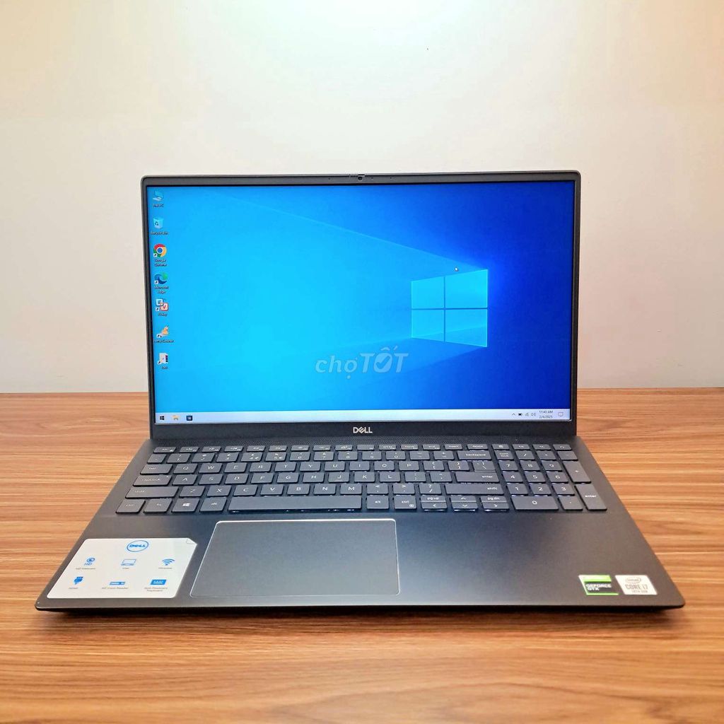 Dell vostro 7500 core i7 GTX 1650