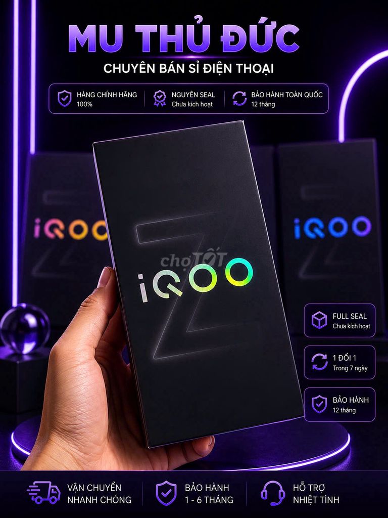 New Seal- Vivo iqoo Z11 Turbo 5G (12+256Gb) Giá Sỉ. Mua bán Điện thoại tại Thành phố Thủ Đức Tp Hồ Chí Minh được đăng bởi Mu Android Thủ Đức HCM hình 1