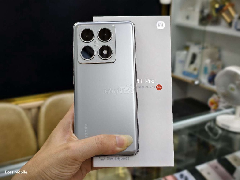 Xiaomi 14T Pro 512GB Bạc. Mua bán Điện thoại tại Quận Hai Bà Trưng Hà Nội được đăng bởi Boss Mobile hình 1