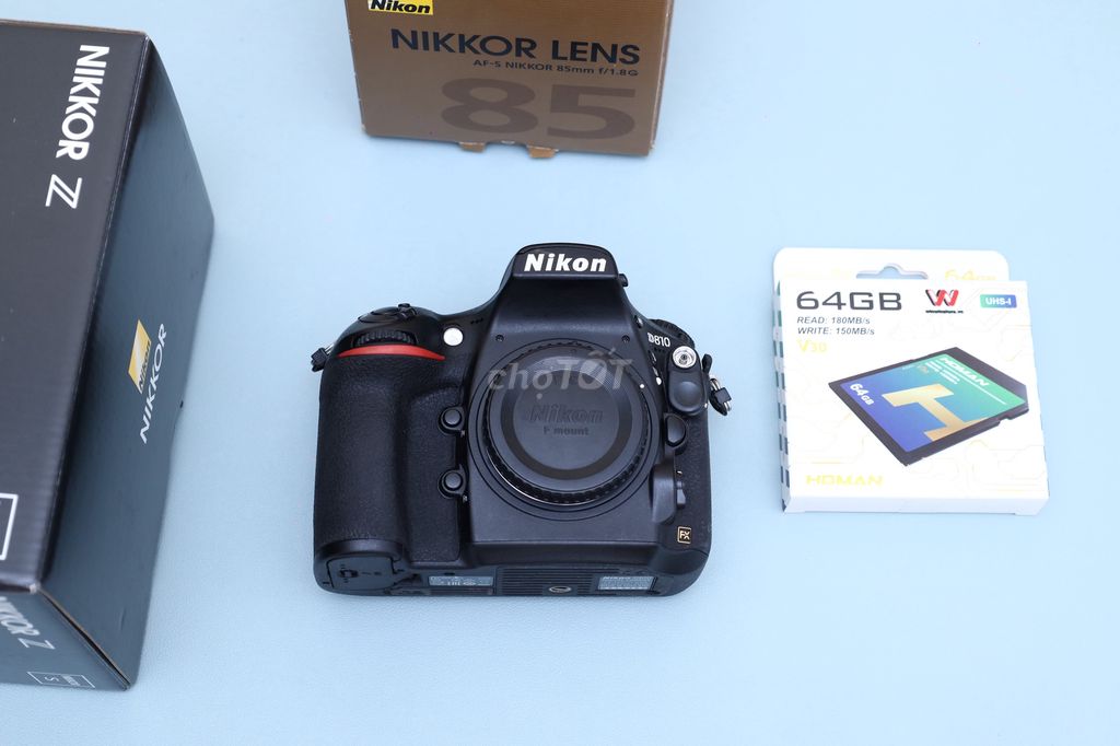 Máy ảnh Nikon D810 Cực Mới.. Mua bán Máy ảnh, Máy quay tại Thành phố Thủ Đức Tp Hồ Chí Minh được đăng bởi Minh Phi Store hình 1