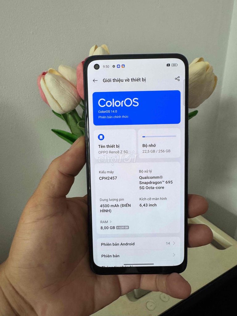 Oppo Reno8 Z 5G 256GB Đen gl. Mua bán Điện thoại tại Quận Tân Phú Tp Hồ Chí Minh được đăng bởi nguyen son  hình 1