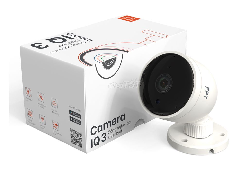 Camera FPT IQ3 - Full HD, Tích hợp AI 2 chiều