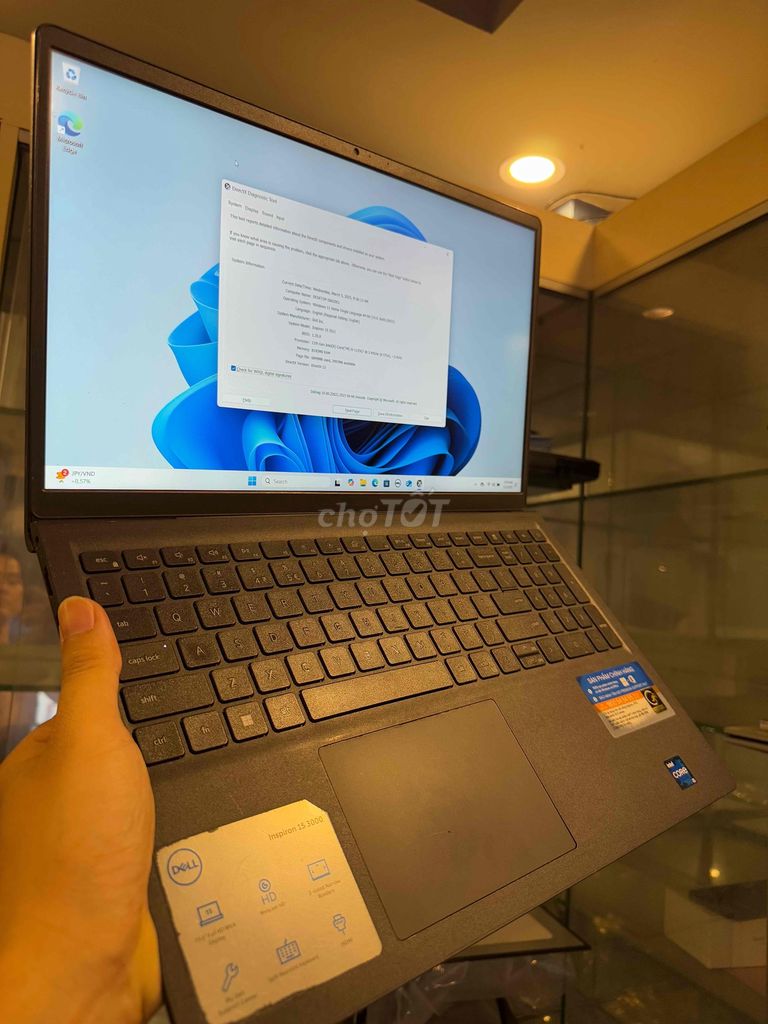 Thanh lý laptop dell văn phòng zin tem