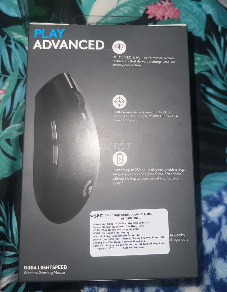 Chuột Logitech G304 LIGHTSPEED Đen. Mua bán Phụ kiện (Màn hình, Chuột...) tại Thành phố Thủ Đức Tp Hồ Chí Minh được đăng bởi Trang hình 1