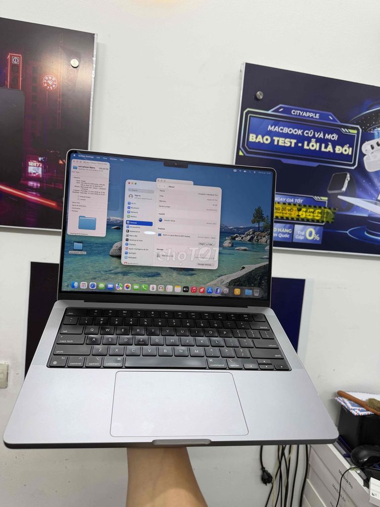 💻 XẢ KHỦNG PRO 14" M1 PRO/16G/2TB CHỈ🔥🔥🔥🔥🔥🔥🔥🔥. Mua bán Laptop tại Quận Đống Đa Hà Nội được đăng bởi CITYAPPLE hình 1