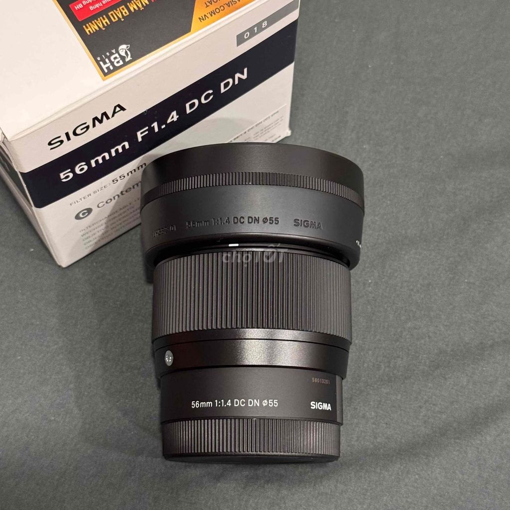 Sigma 56mm F1.4 for Sony fullbox. Mua bán Máy ảnh, Máy quay tại Quận Tân Phú Tp Hồ Chí Minh được đăng bởi Bẩu hình 1