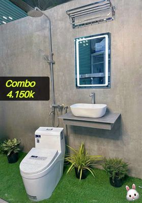Combo Thiết Bị Phòng Tắm Đa Dạng Mẫu Cao Cấp. Mua bán Thiết bị vệ sinh, nhà tắm tại Quận Bình Tân Tp Hồ Chí Minh được đăng bởi NiNa SHOP