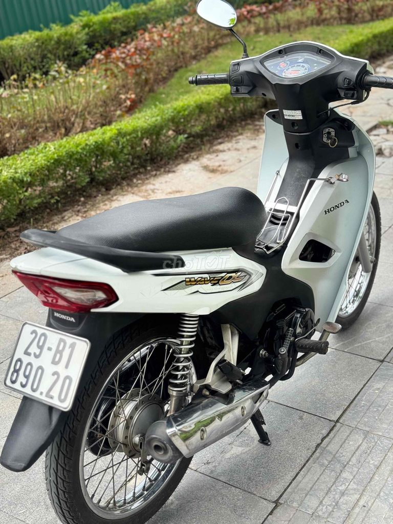 Мопед Honda Wave Alpha 110cc, белый