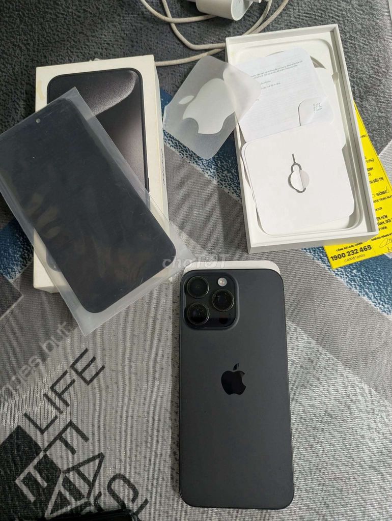 IP 15 Pro Max VN 256GB Bán hoặc Gluu Android. Mua bán Điện thoại tại Quận Hải Châu Đà Nẵng được đăng bởi Hoàng Quân hình 1