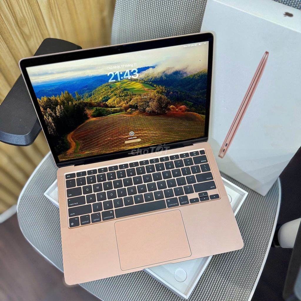 MacbooAir M1 MGND3SA/A 13' 8G/256G RoseGold 99%