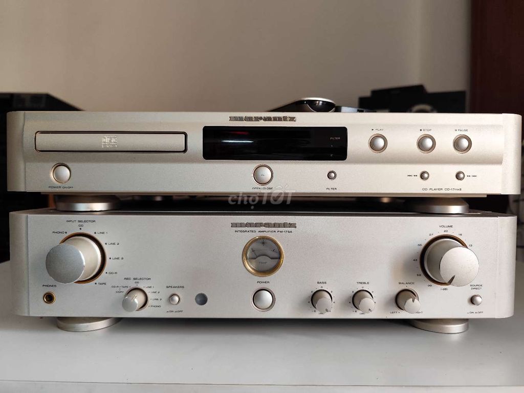 Combo Marantz PM-17SA CD-17mkIII 220V Nhật Bản. Mua bán Tivi, Âm thanh tại Quận Bình Thạnh Tp Hồ Chí Minh được đăng bởi Huy Hoàng hình 1