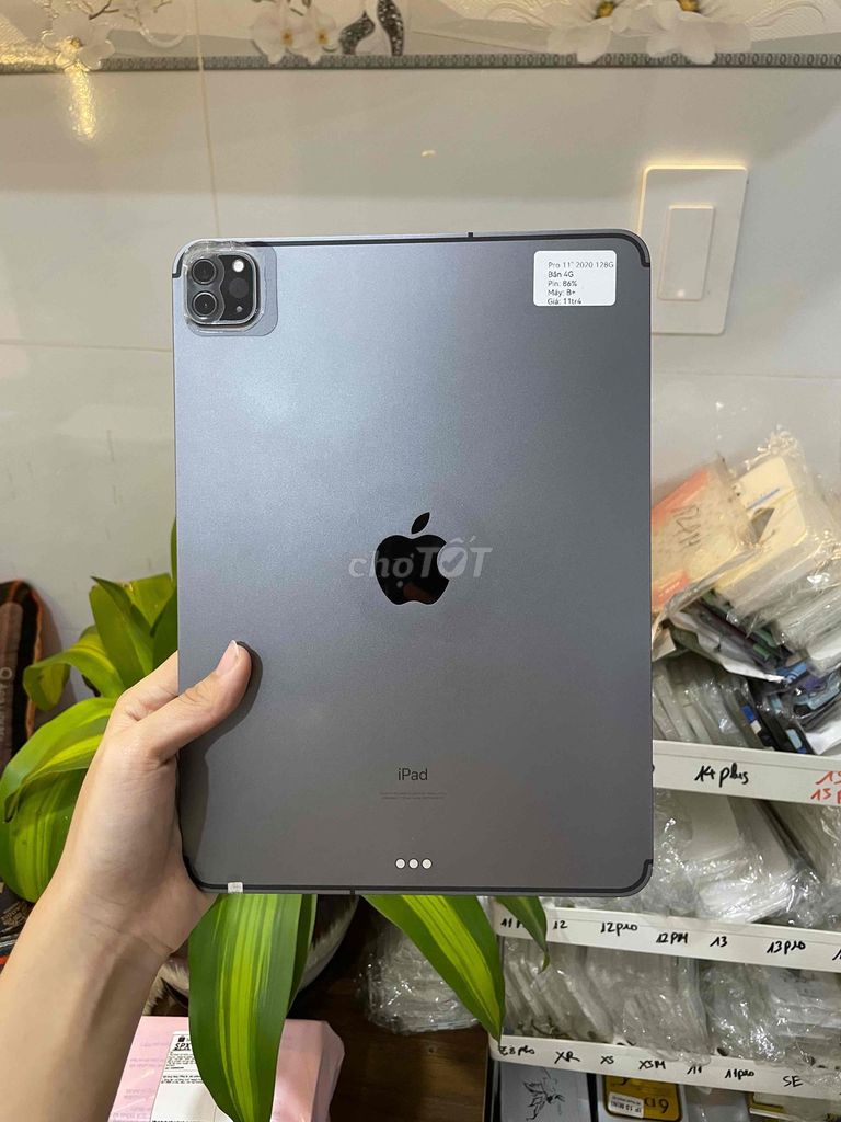 iPad Pro 2020 11inch 128GB bản 4G màu Đen. Mua bán Máy tính bảng tại Huyện Hóc Môn Tp Hồ Chí Minh được đăng bởi Luân Hoài hình 1