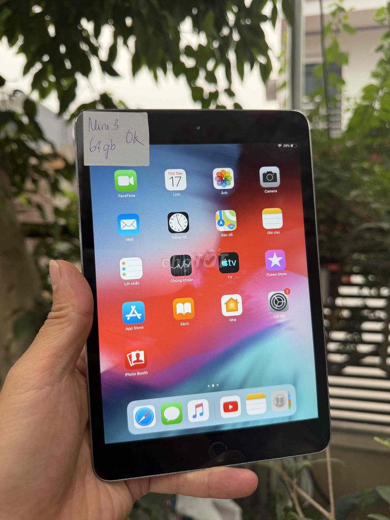 Apple iPad Mini 3 64GB Xám. Mua bán Máy tính bảng tại Quận Dương Kinh Hải Phòng được đăng bởi Mr Công Công hình 1