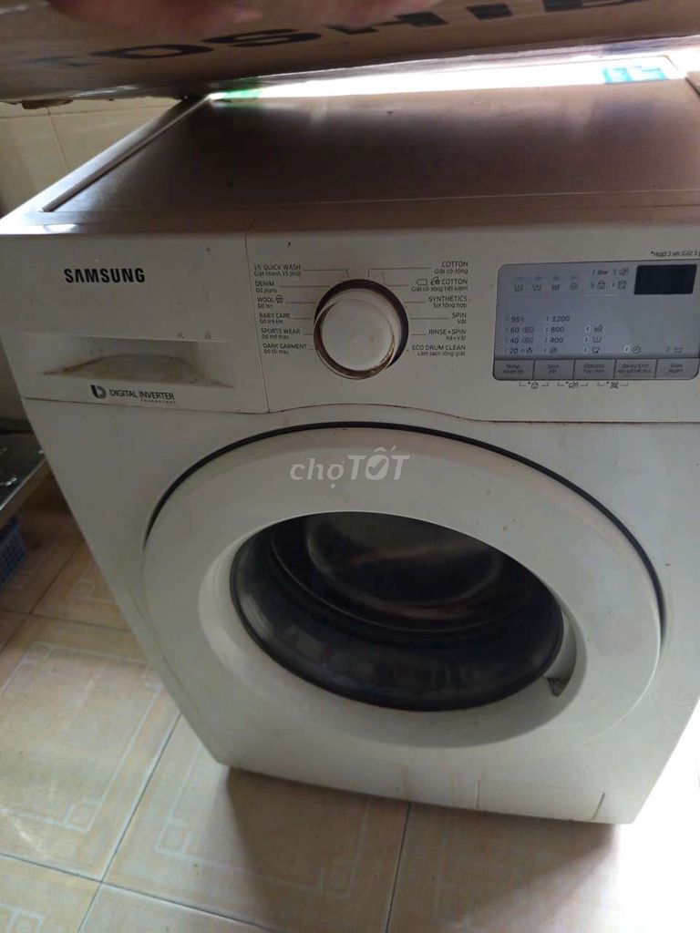 Máy giặt Samsung 7.5kg cửa trước. Mua bán Máy giặt tại Huyện Thủ Thừa Long An được đăng bởi Minh Thật hình 1