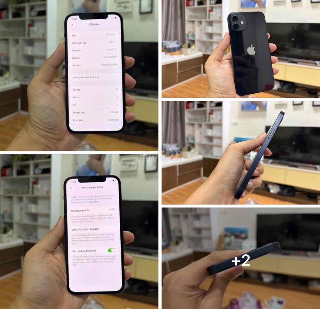 Apple iPhone 12 128GB Đen FULLBOX CHẤT 2025. Mua bán Điện thoại tại Quận Thanh Xuân Hà Nội được đăng bởi Nguyễn Huy Dũng hình 1