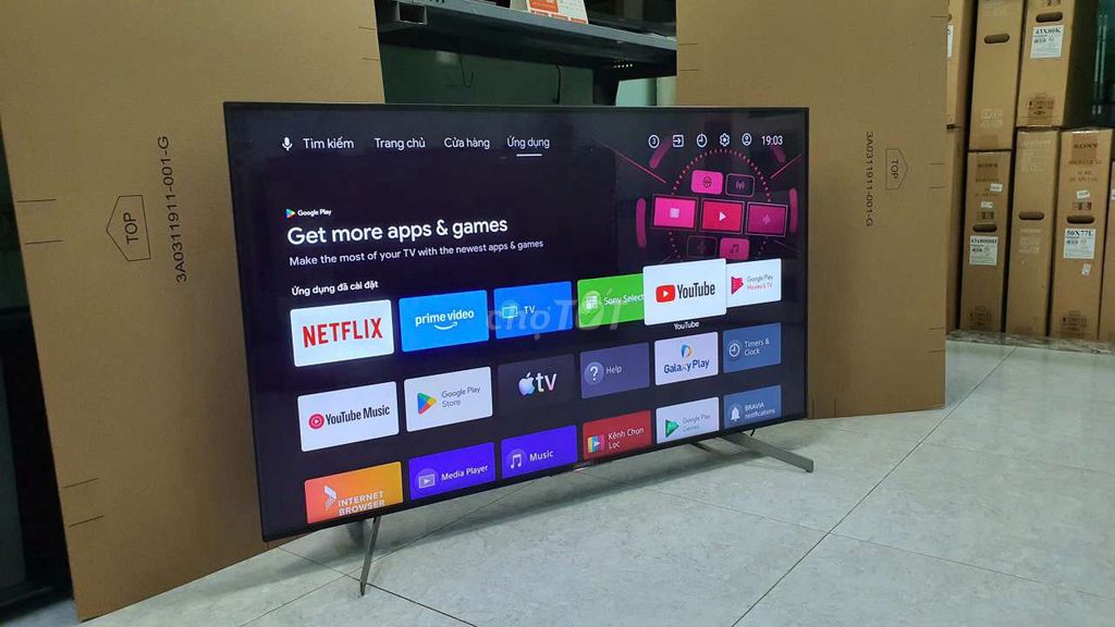 Siêu Phẩm.  Sony 55x8500G.  4k. 120Hz.  viền Nhôm . Mua bán Tivi, Âm thanh tại Quận 8 Tp Hồ Chí Minh được đăng bởi TIẾN •••>>  PHẠM THẾ HIỂN. Q8 hình 1