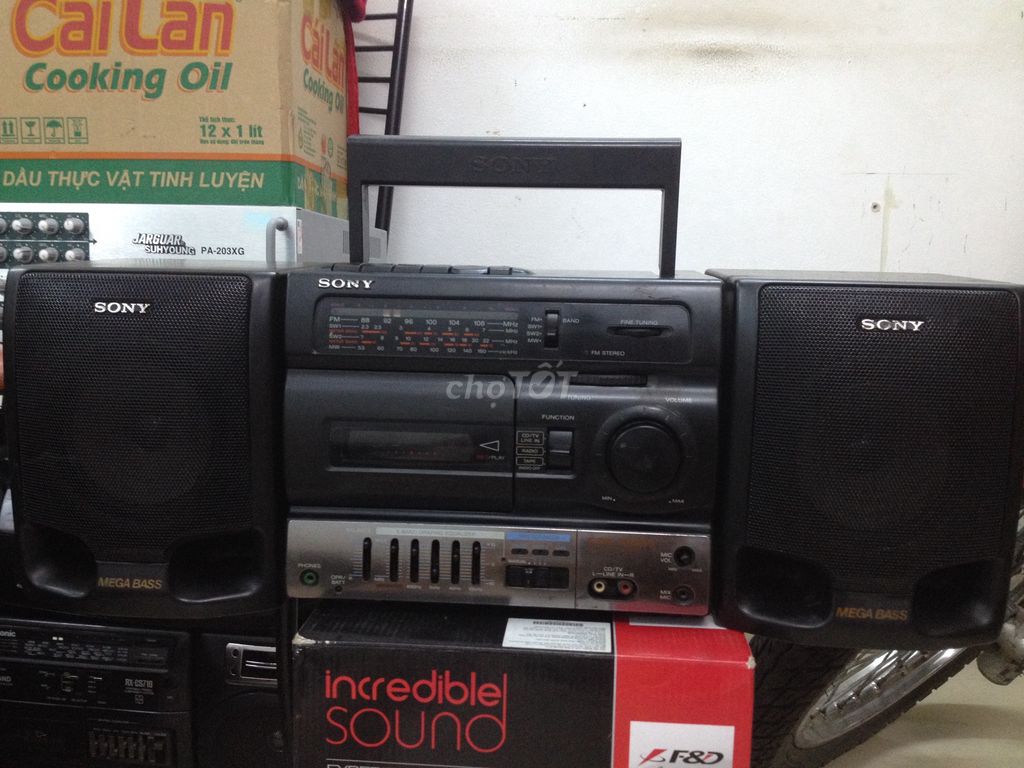 Đài Cassette Sony Hàng Nhật có Line-in gắn đt. Mua bán Tivi, Âm thanh tại Quận 3 Tp Hồ Chí Minh được đăng bởi DIỄM hình 1