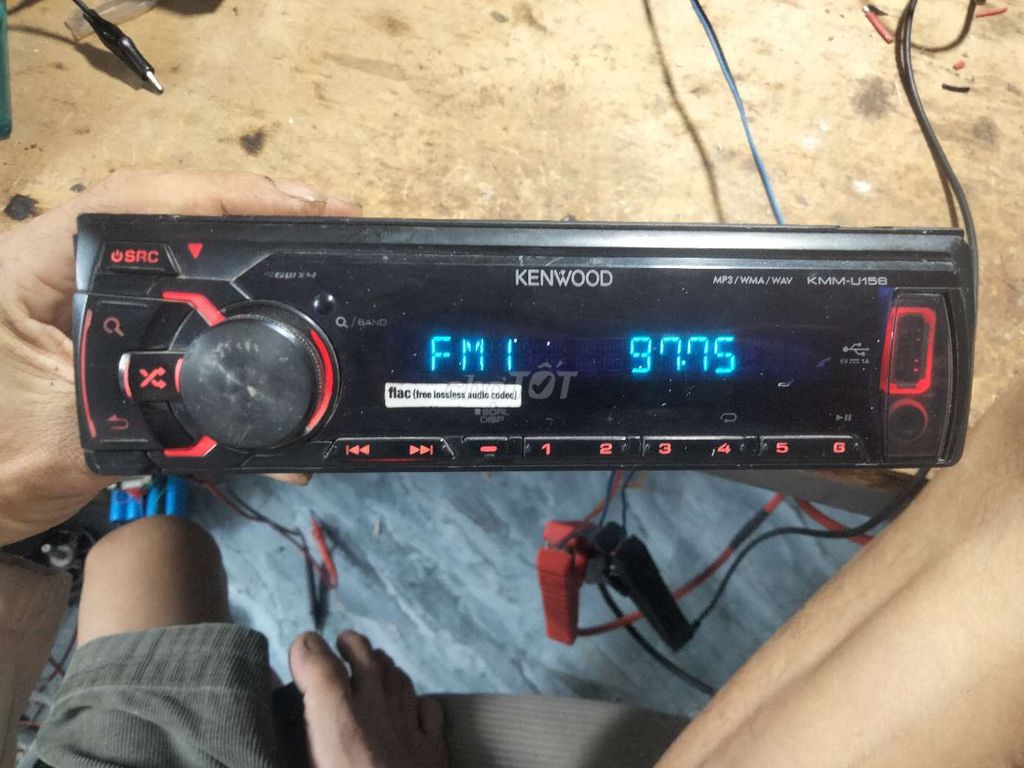 Đầu phát âm thanh KENWOOD KMM-U156 Đen. Mua bán Phụ tùng xe tại Thành phố Buôn Ma Thuột Đắk Lắk được đăng bởi Nam hình 2