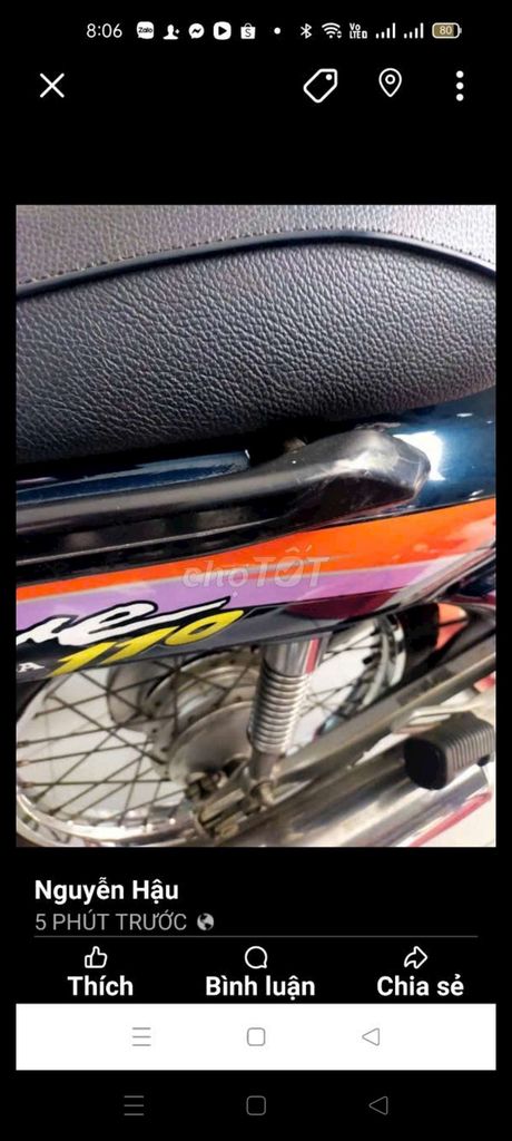 Xe wave 110 Thái Lan giá 26 tr. Mua bán Xe máy tại Huyện Chợ Mới An Giang được đăng bởi C H Xe Máy  ÚT HẬU Bán trả góp hình 3