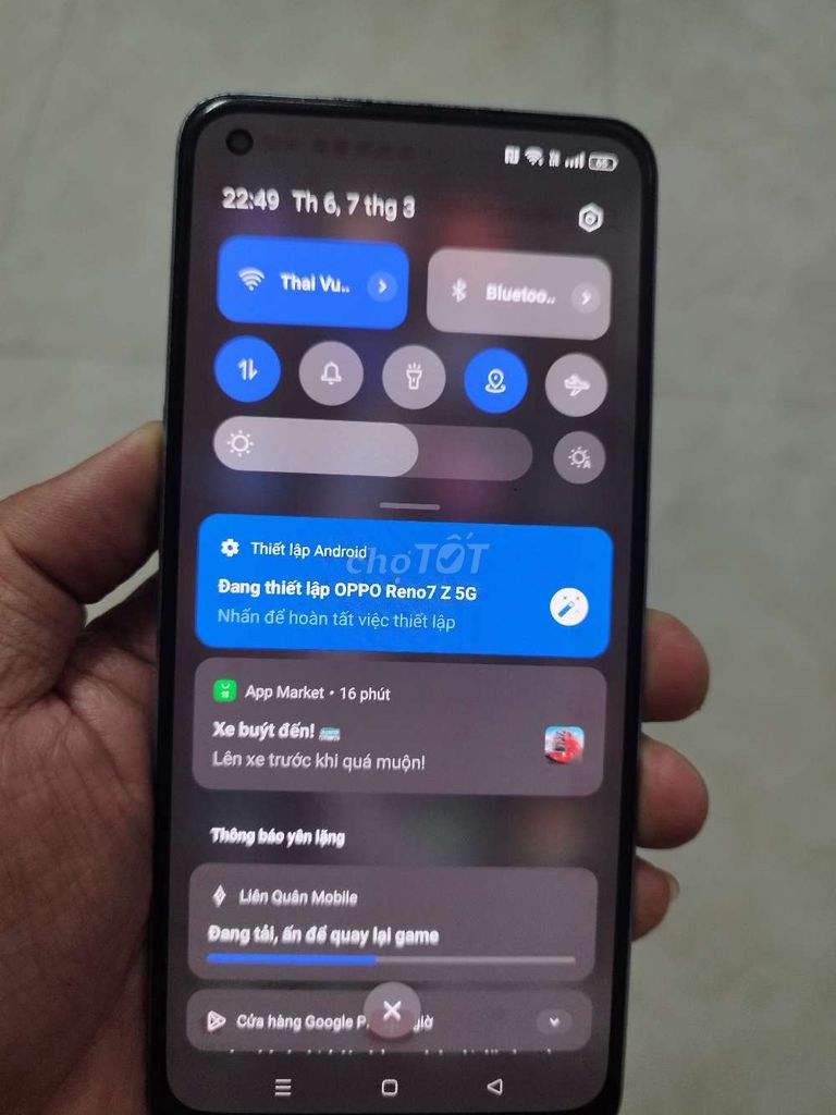 Bán Oppo reno 7z 5G ram 8/128 zin. Mua bán Điện thoại tại Quận Gò Vấp Tp Hồ Chí Minh được đăng bởi lê hoàng hình 4