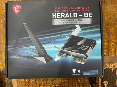 Msi Herald-be ncm865 , card wifi 7 *** cho AM. Mua bán null tại Quận Cẩm Lệ Đà Nẵng được đăng bởi Nguyễn Quốc Huy