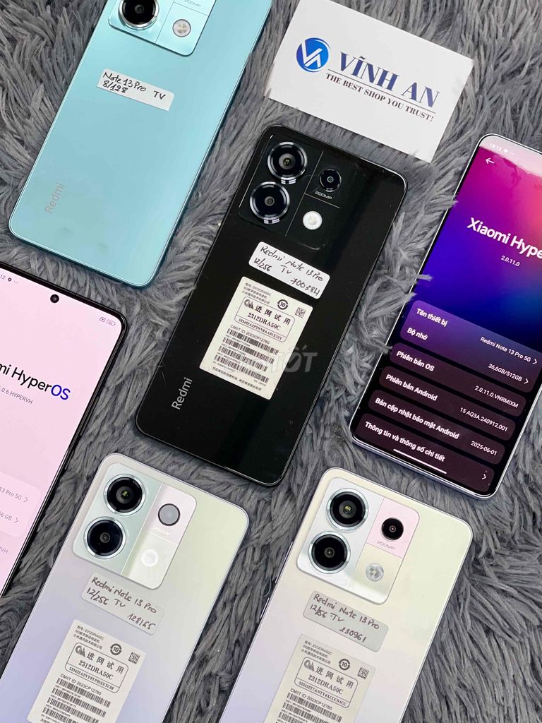 Redmi Note 13 Pro 5G - (rom quốc tế). Mua bán Điện thoại tại Quận 11 Tp Hồ Chí Minh được đăng bởi Vinhanmobile hình 1
