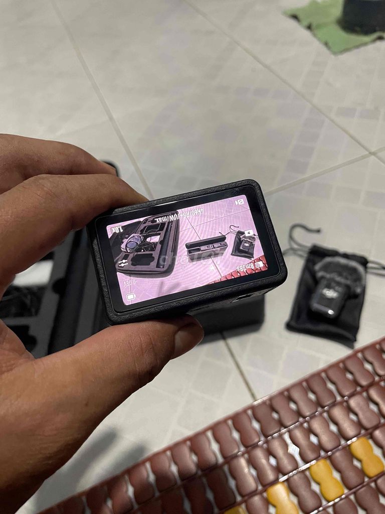 Máy quay hành động DJI Action 5 Đen kèm Mic. Mua bán Máy ảnh, Máy quay tại Thành phố Dĩ An Bình Dương được đăng bởi tranducdaihai hình 1