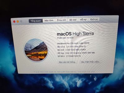 Cần tiền nên bán nhanh con macbook pro 2010. Mua bán Laptop tại Thành phố Biên Hòa Đồng Nai được đăng bởi Bán thanh lý TLN